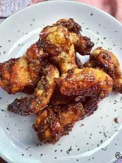 Foto resep #10 Crispy Garlic Honey Teriyaki Chicken Wings