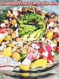 Ensalada fresca con frutos secos