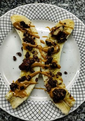 Una foto de Idea dulce con banana 🍌