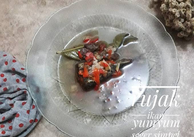 How to Cook Delicious Rujak ikan yumyum seger simpel