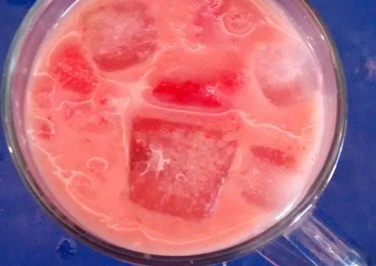 Cara Gampang Membuat Es semangka Anti Gagal