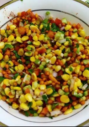 A picture of Corn Chaat.