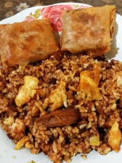 Foto resep Tuna Curry Fried Rice 2 Ways