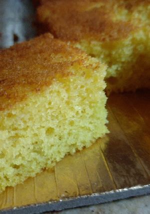 صورة لوصفة الكيكة الصفراء لذيذة 🍰