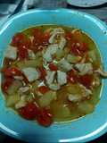 Zuppa di petto di pollo