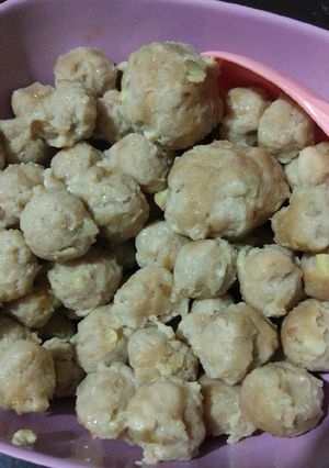 Foto resep Bakso Ayam mix Sapi Homemade