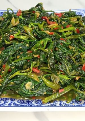 Foto resep Tumis kangkung terasi
