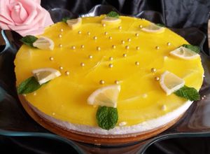 صورة لوصفة تشيز كيك بالحامض 🍋🍋 رهيب