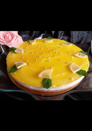 صورة لوصفة تشيز كيك بالحامض 🍋🍋 رهيب