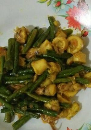 Foto resep Tumis Kacang Cumi Asin