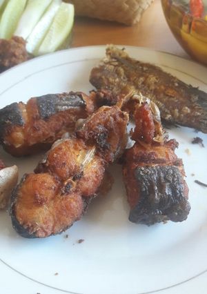 Foto resep Patin goreng kering