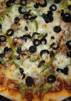 A picture of Fajita easy piza.