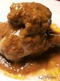 Pollo asado en salsa de especieas nobles