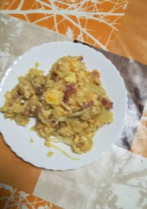 Foto principal de Patatas revolcona con bacon y queso en la olla GM g