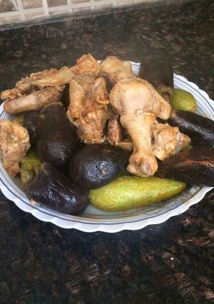 صورة لوصفة محشي الباذنجان والكوسا