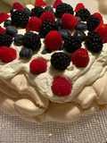 Pavlova de Frutos Vermelhos