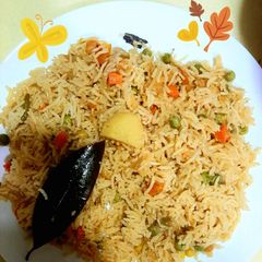 A picture of Mix Vegetable Pilao.