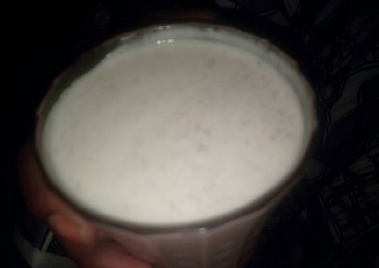 Steps to Prepare Perfect Special nono with milk