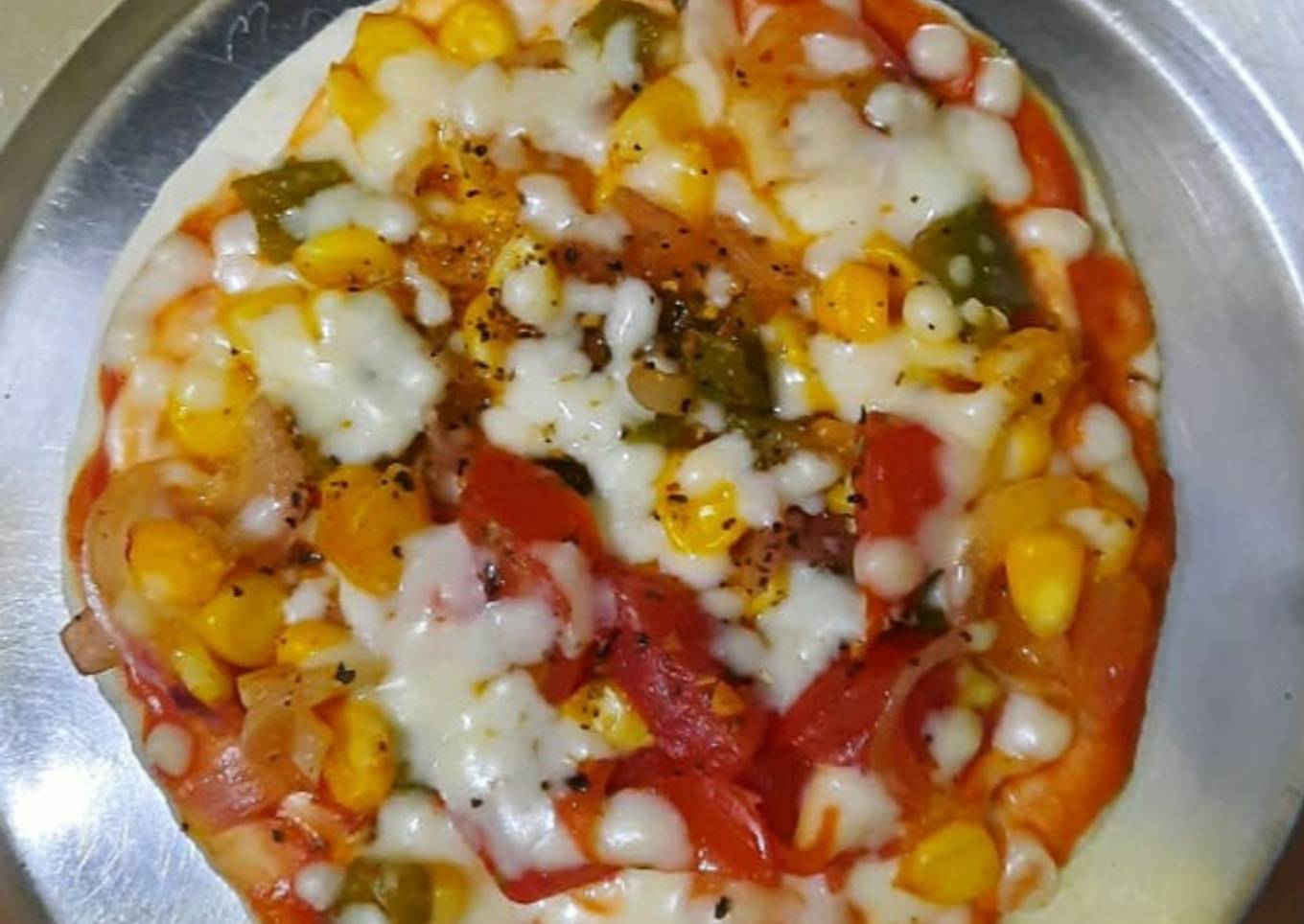 Healthy homemade Pizza