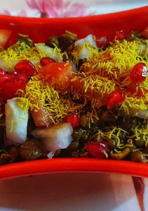 चना चटपटी चाट (Chana Chatpati chaat recipe in hindi) रेसिपी मुख्य फोटो