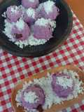 Kue Putu Cetakan Pasta Taro