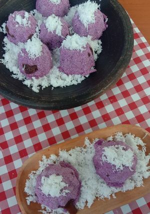 Foto resep Kue Putu Cetakan Pasta Taro