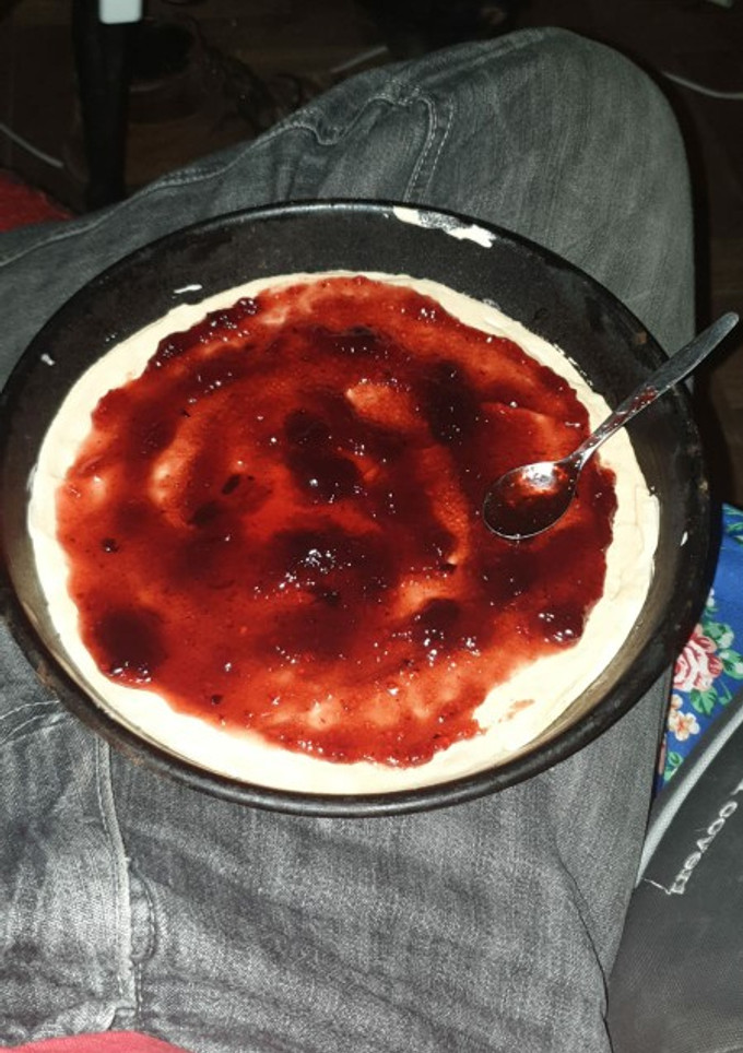 Una foto de Pizza dulce