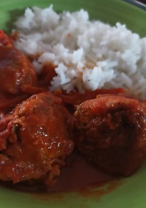 Una foto de Albóndigas de caballa