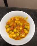 Green chana and green tur masala