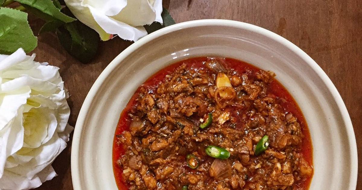Resipi Sambal Sardin Kering Oleh Zurasyima Zahari Cookpad