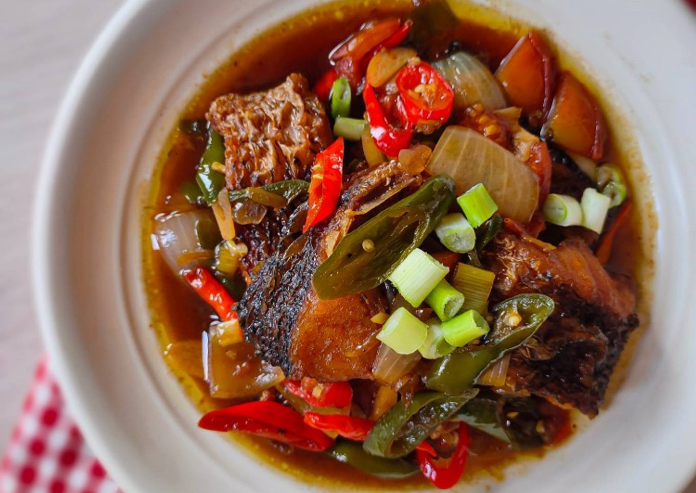 Ikan Gabus Masak Kecap