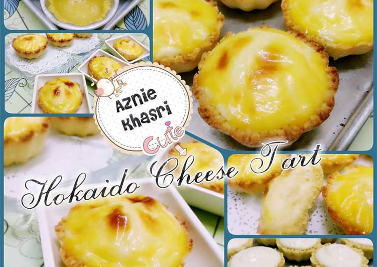 Langkah Langkah Memasak Hokkaido Cheese Tart yang Cepat