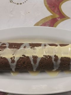 صورة لوصفة كيك رول بطريقه سهلة 👍