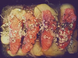 Salmón al horno
