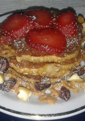 Una foto de Tortitas de Avena y Banana