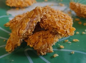 Une photo de Nuggets croustillants panés aux corn-flakes (comme au KFC)