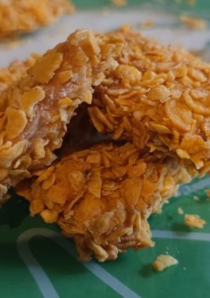 Une photo de Nuggets croustillants panés aux corn-flakes (comme au KFC)
