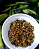 Dry Bhindi sabzi
