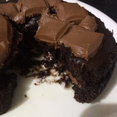 A picture of Oreo cake with filling inside #kids.