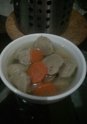 Foto resep Sup Bakso Wortel#BikinRamadhanBerkesan