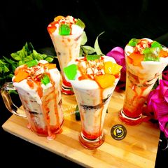 A picture of Custard Sago Falooda.