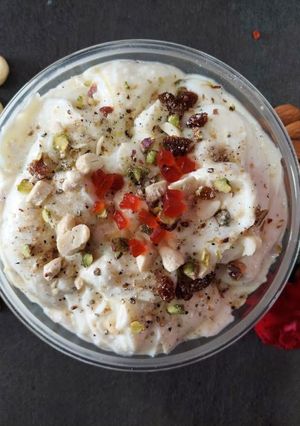 A picture of Shrikhand.