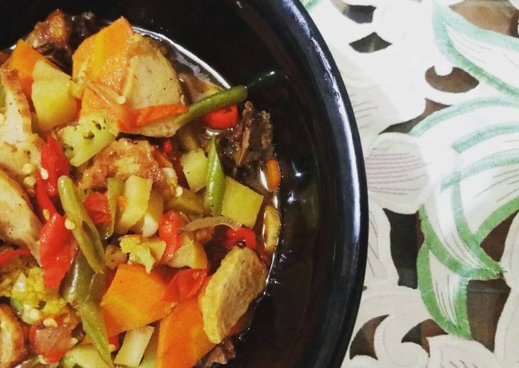 Bahan Menyiapkan Tumis Mix Sayur Lezat