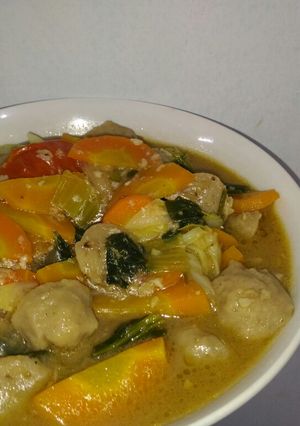 Foto resep Capcay Bakso