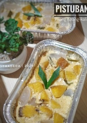 Foto resep Pistuban (Pisang Kolang-kaling)