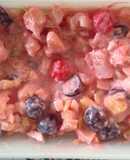 Ensalada navideña multicolor