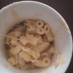 Cheesy Mug pasta A picture of Cheesy Mug pasta.