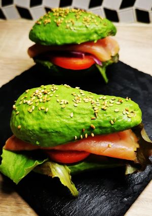 Une photo de Burgers Avocat/Saumon