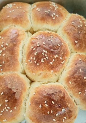 A picture of Homemade Buns.