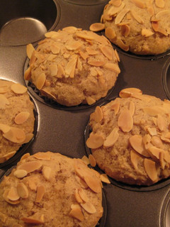 A picture of Almond Muffins.